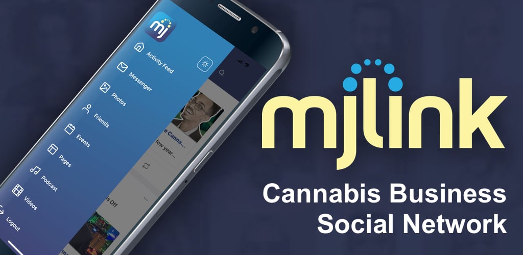 Mjlink Cannabis Business Social Network Join Today